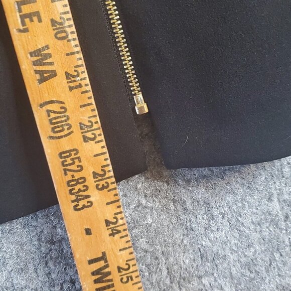 Dennis By Dennis Basso Black Womens Blazer With Gold accent Buttons Size Large - Picture 6 of 10